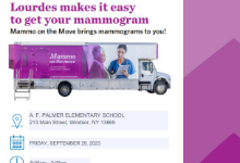 Mammo Van flyer