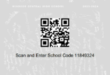 Yearbook Flyer with QR code