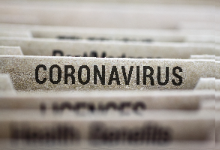 Coronoavirus folder tab