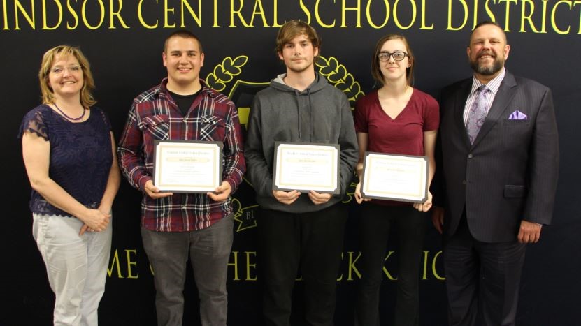 Tim Mills, Kaylie Mutz and Josh Shellinger