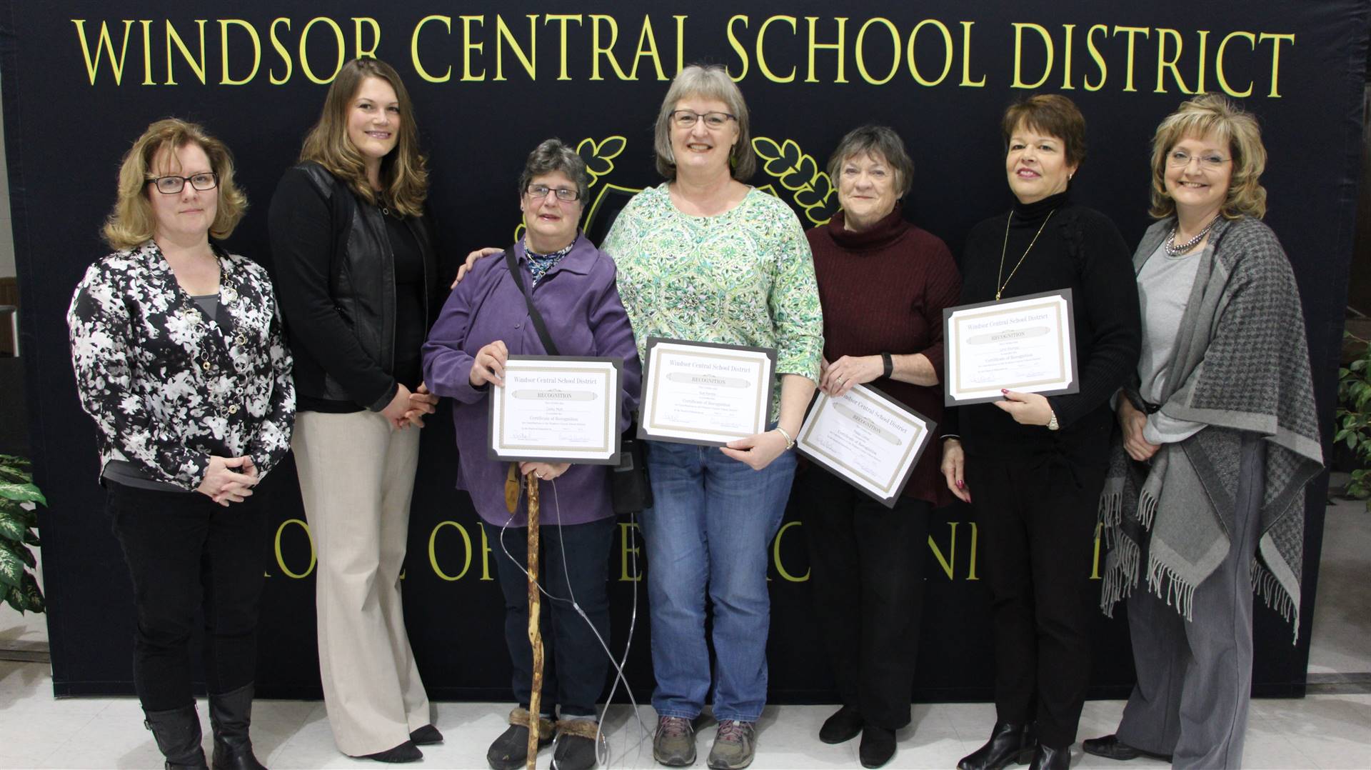 Windsor Garden Group – Corky Mott, Sue Rambo, Sue Balchikonis, Lynn Klumpp and Peggy Colosi