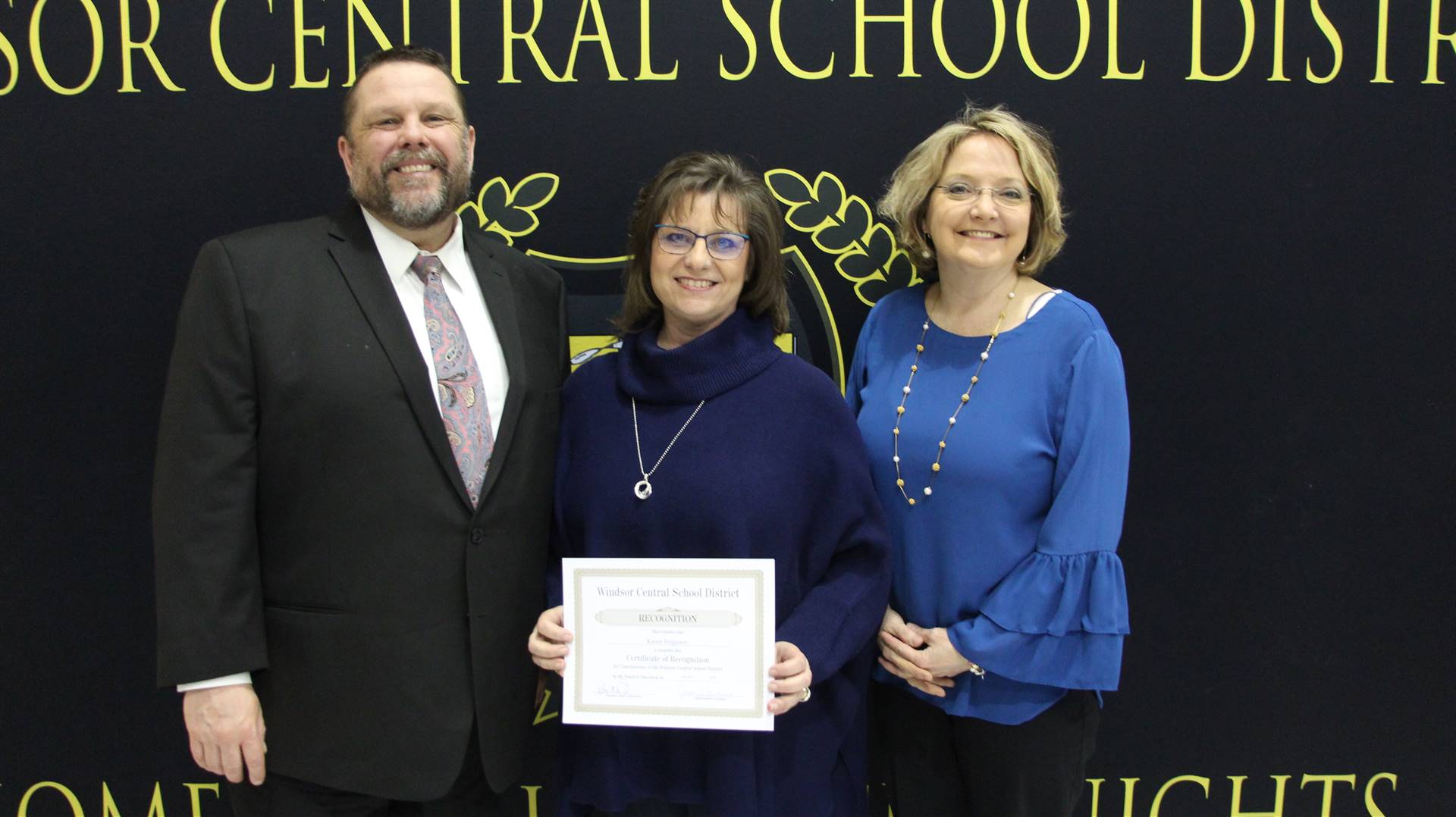 Pete Nowacki, Karen Ferguson, Margo Kibbler