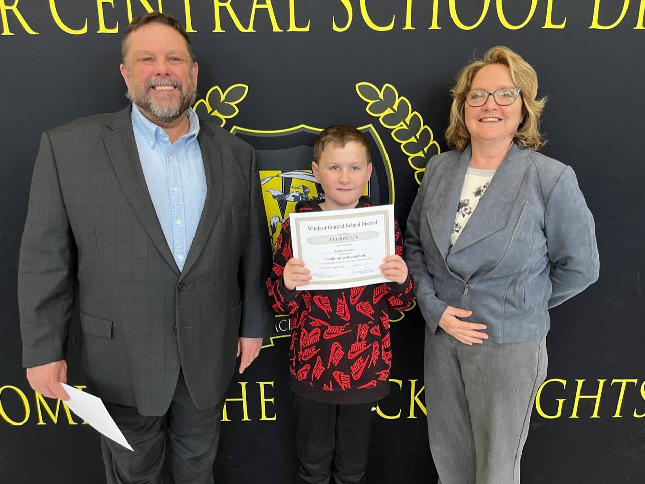 Pete Nowacki, Kellan Sosenko, and Margo Kibbler